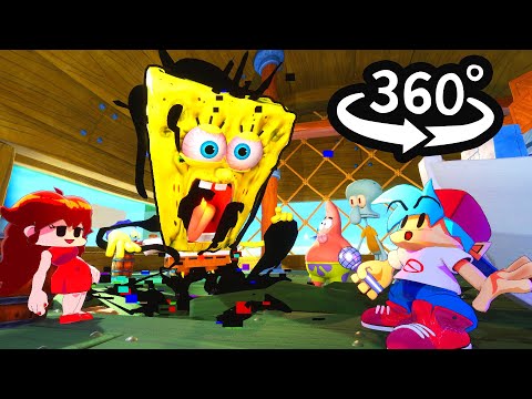 Spongebob 360° vs Pibby Corrupted Friday Night Funkin Animation