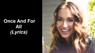 Lauren Daigle - Once And For All (Lyrics)
