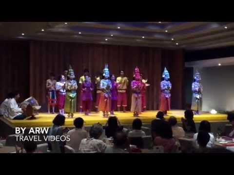 Apsara dancing / Robam Tep Apsara traditional dancing.