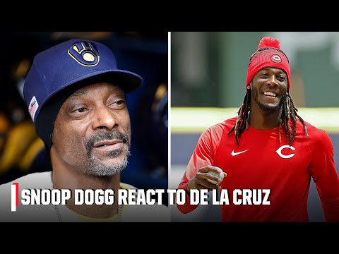 'HE'S GOT A ROCKET IN HIS POCKET' 🚀 Snoop Dogg marvels at Elly De La Cruz 🤣 | ESPN MLB