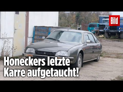 Erich Honecker: Letzte Citroën-Limousine des SED-Chefs aufgetaucht