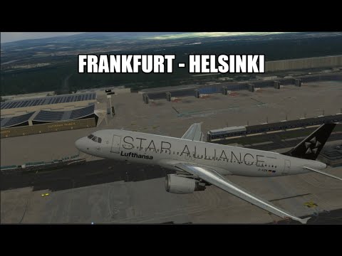 Mit Star Alliance Airbus A320 von Frankfurt nach Helsinki! Flight Simulator 2020! VATSIM! Floxi07