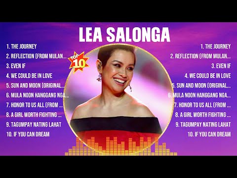 Lea Salonga Greatest Hits ~ OPM Music ~ Top 10 Hits of All Time