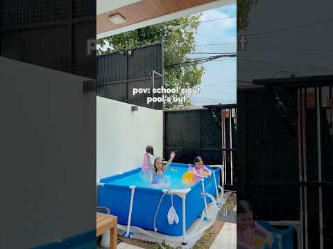 INTEX POOL | Intex Rectangular Frame Pool 3m x 2m x 75cm | Summer Break | Truly Tara