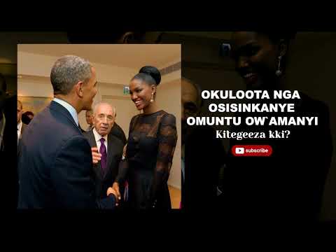 Okuloota nga otudde n'omukulembeze  ,Kitegeeza kki?