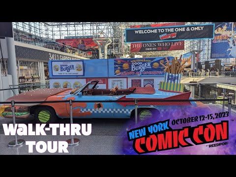 Walk Thru Tour New York Comic Con October 12-14, 2023 NYCC Danoby2