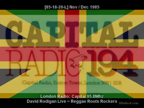 [85-18-20-L] Capital Radio ~ David Rodigan Live Reggae ~ 30/11/1985
