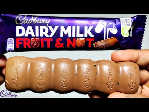 Cadbury Dairy Milk Fruit & Nut🍫 49g | Ingredients, Recipe, Taste, Price, Ad | Fruit & Nut Chocolate😋