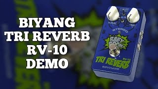 Video thumbnail for Biyang Tri Reverb RV-10 Demo by Ryan Lutton