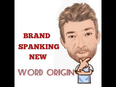 English Tutor Nick P Word Origins (265) Brand (Spanking)  New