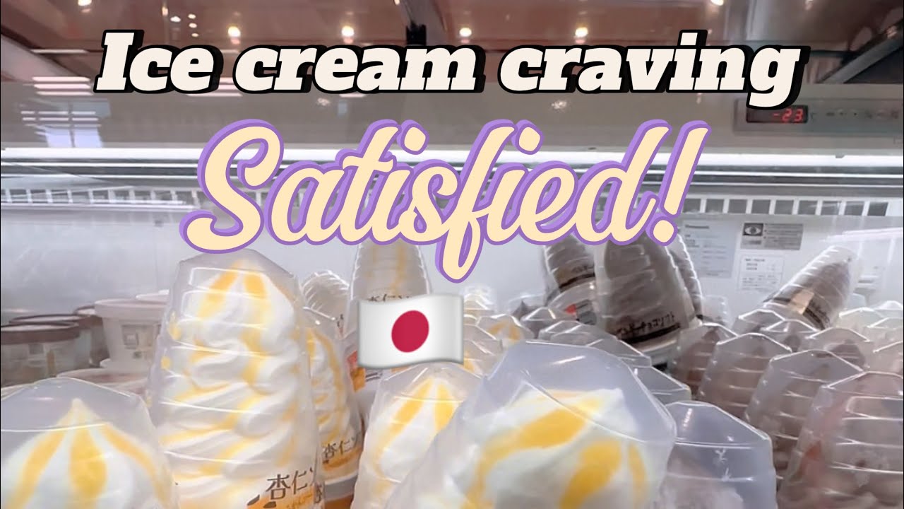 Ice cream in japan