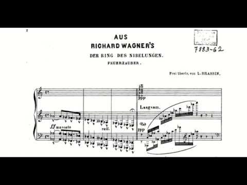 Richard Wagner, Feuerzauber - Piano Music and Score