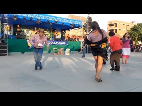 YALO CUELLAR BAILANDO CUECA CHAQUEÑA LA FRONTERIZA