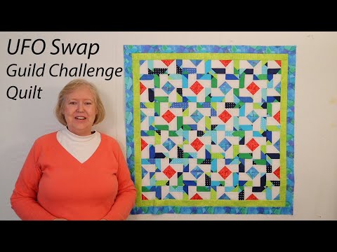 UFO Swap Guild Challenge Quilt 2021