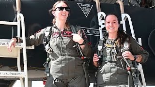 All Female T-38 Pilots made Flyover on CPKC Stadium March 2024 [Part 2]