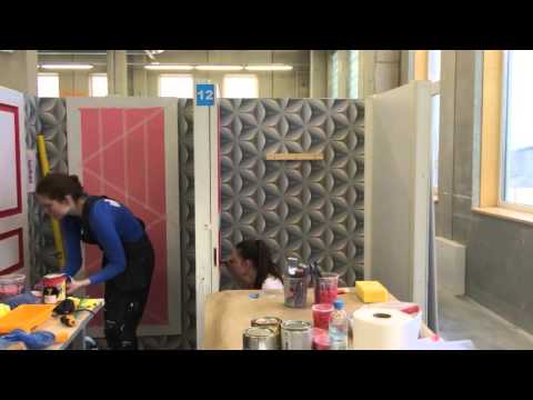 Noor Meister 2016 - ehitusviimistlejad võistlushoos