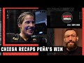 Michael Chiesa reflects on Julianna Peña’s emotional win at UFC 269 | ESPN MMA