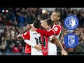 Blessure Gimenez smet op ruime zege Feyenoord | samenvatting Feyenoord - Vitesse