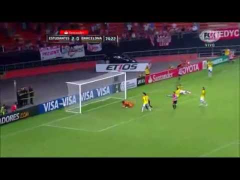 Estudiantes 3 - 0 Barcelona SC Copa Libertadores 2015