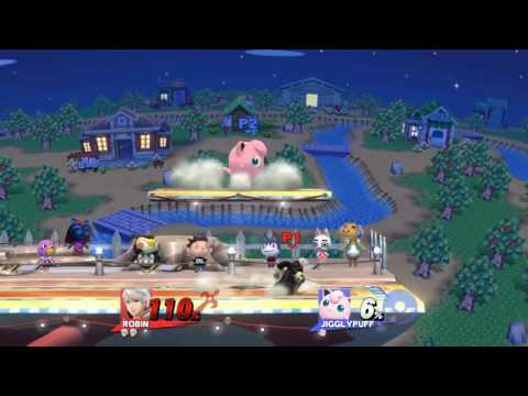 [Smash 4]Robin vs Jigglypuff