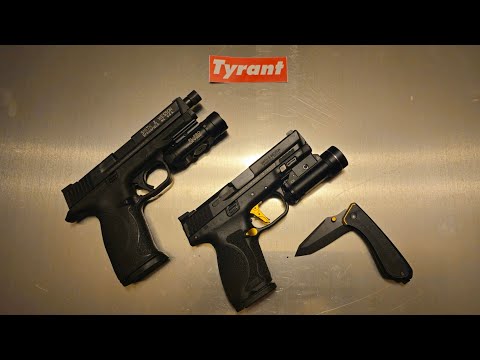 Upgraded S\u0026W M\u0026P 2.0 with Tyrant CNC Trigger Mag Release \u0026 Backplate