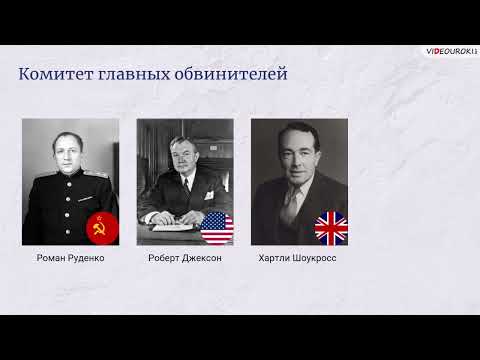 Видеоурок по истории «День начала Нюрнбергского процесса»
