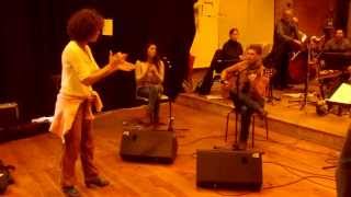 Short rehearsal excerpt from "Luz del Sur" - jazz inspired by flamenco