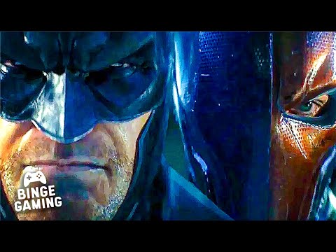 Batman vs Deathstroke Fight Scene Cinematic | Batman: Arkham Origins