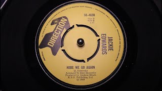 Jackie Edwards ‎– Here We Go Again - Direction ‎– 58-4630
