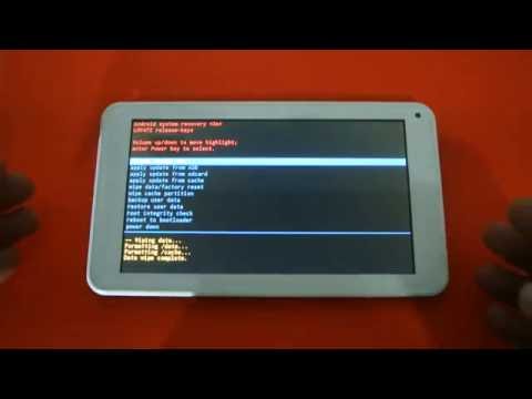 Factory / Hard Reset Digiland 7 Chinese Tablet DL718m