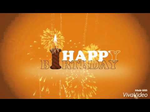 Happy Birthday Sandrine