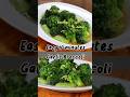 Easy 10 Minutes Garlic Broccoli Broccoli And Garlic Recipes Easy And Quick Broccoli Recipes