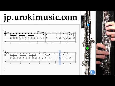 オーボエの吹き方 Katy Perry - Never Really Over 運指表 um-i-n799