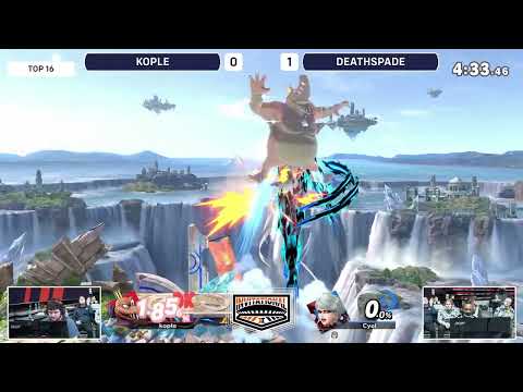 [Illini Esports Invitational] Winners Quarters: Kople (K. Rool) vs. Deathspade (Bayonetta)