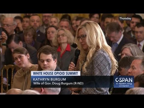 Thumbnail: First Lady Kathryn Burgum | White House Opioid Summit