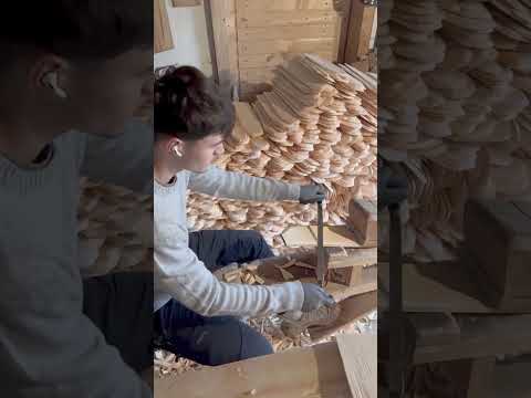 Handcrafted: Making Wooden Shingles