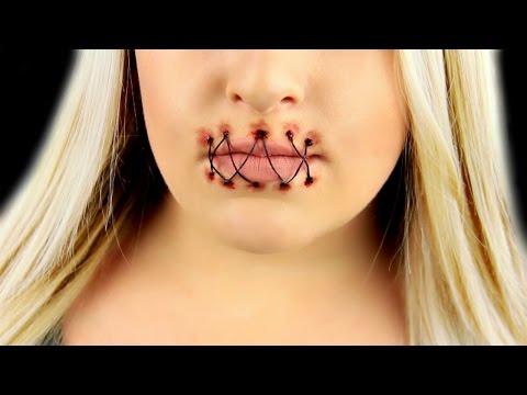 Stitched Mouth SFX Makeup Tutorial Video