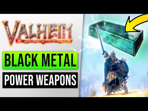 Valheim Tips: BLACK Metal Weapons & How to get Scrap BlackMetal & Linen! (Advanced Location Guide)