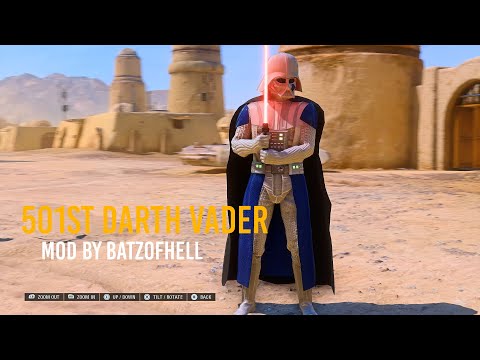 501st Vader Mod by BatzofHell - Star Wars Battlefront 2