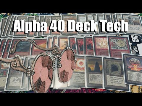 Alpha 40 RW Top 8 Deck Tech 😎