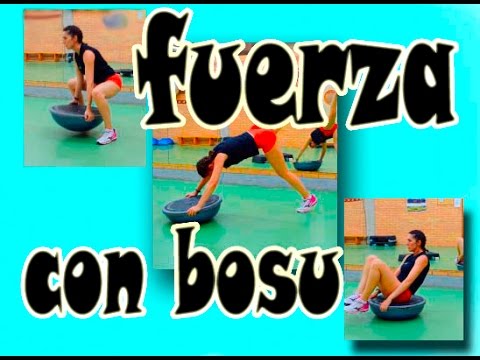 Tonificación en poco tiempo con Bosu