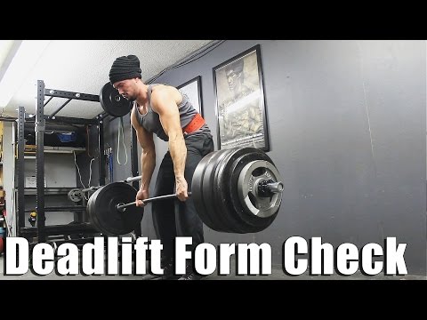 Deadlift Form Breakdown & Fail Due to Bad Positioning