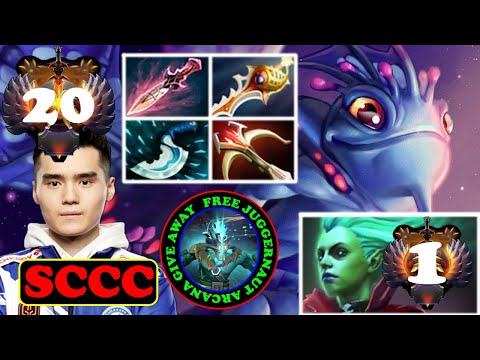 SCCC PUCK DIVINE RAPIER SKILLS MASTERY VS #1 CHINA DEATH PROPHET | DOTA2ORBS