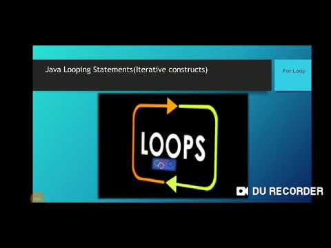 Lecture 8 Java Programming Looping Statementsiterative Constructs For Loop