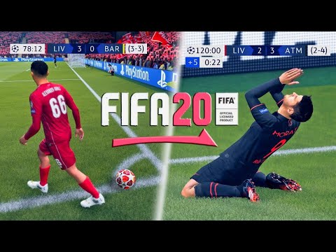 FIFA 20 Recreation????| Two Dramatic Comebacks in Anfield | Champions league | YMJ