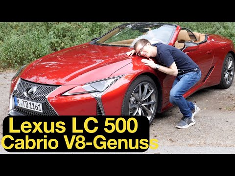 2022 Lexus LC 500 Cabriolet: Schönheit mit 5,0-Liter V8-Genuss [4K] - Autophorie