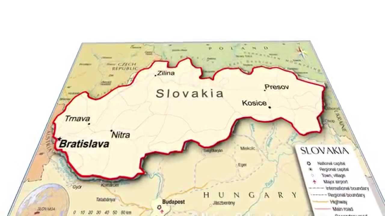 Slovakia - Maps Demo