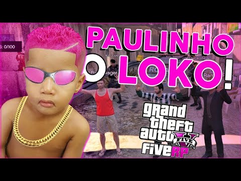 CRIANÇA IRRITANTE ZOANDO na FAVELA no GTA RP (Paulinho o LOKO)