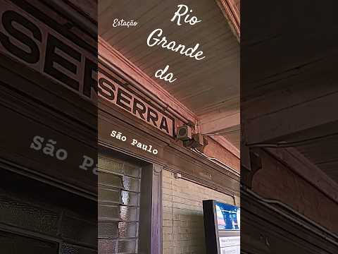 Estação Rio Grande da Serra #SP #CPTM #Station @danieldoturismo #Transportes #Locomoção #Trens 🚂