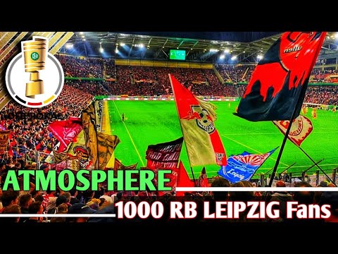 🔴⚪ 1000 RB Leipzig Fans Away Freiburg • DFB Cup • Freiburg vs RB Leipzig FT 1-5
